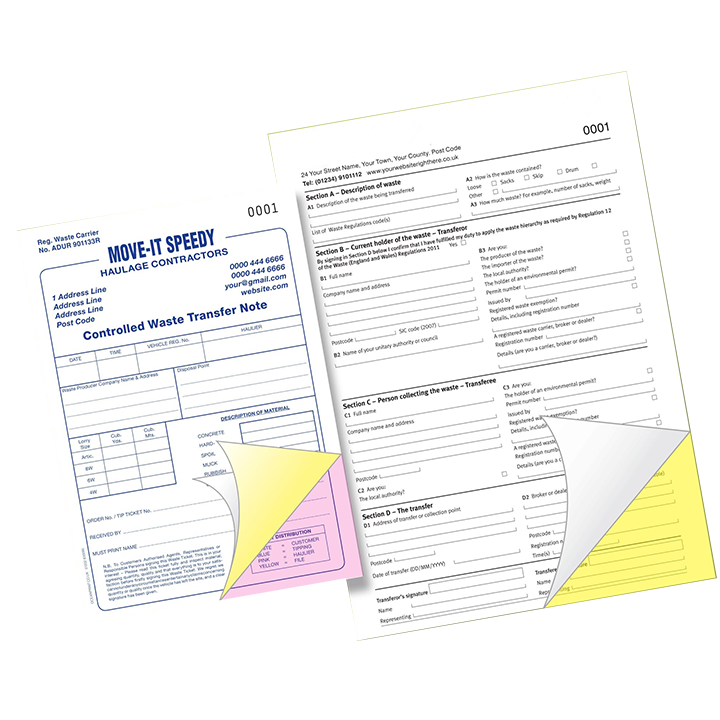 Custom 2 Part Carbonless Forms Printing - thecarbonlessforms