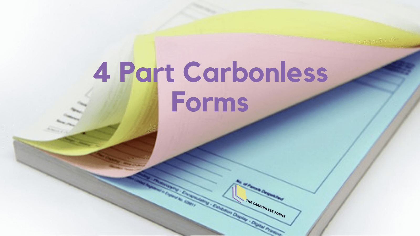 4 part carbonless forms