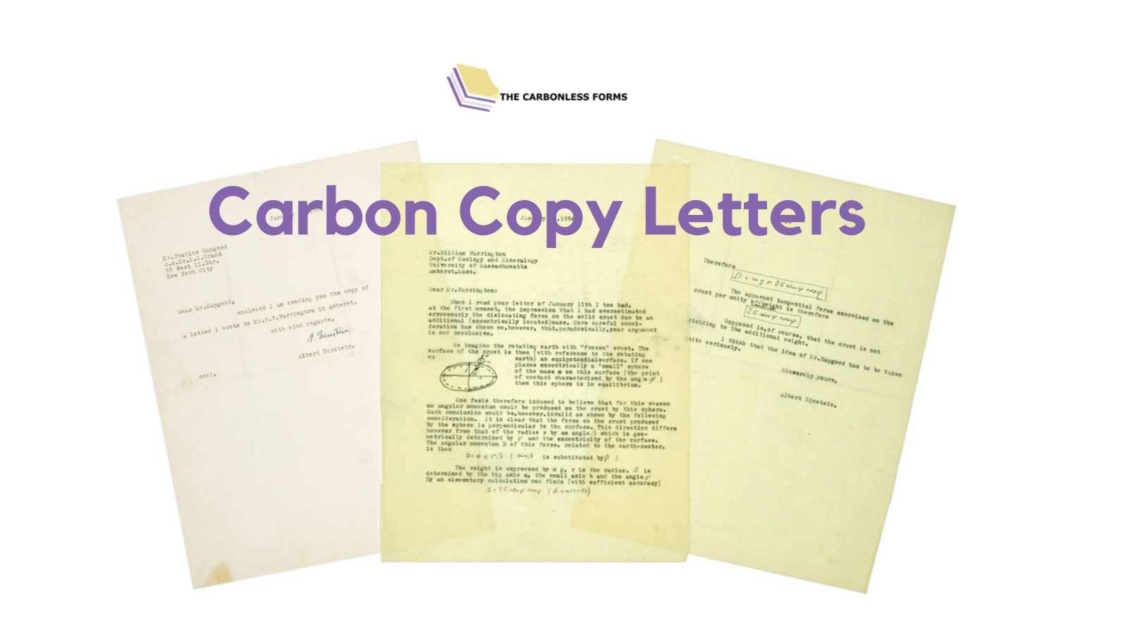 carbon copy letters
