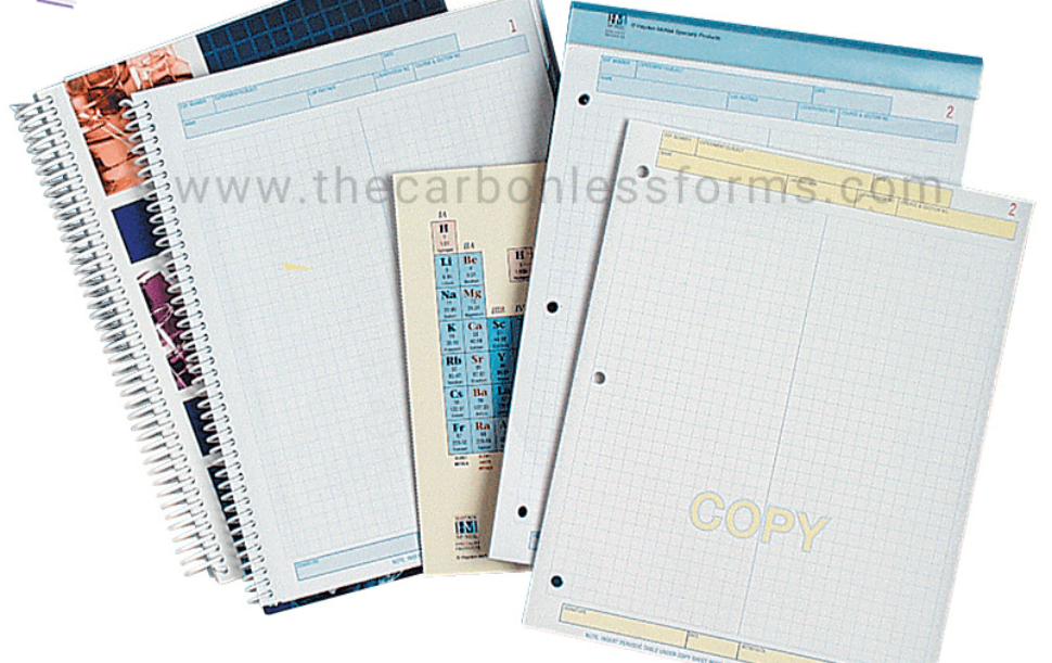 custom Carbon Copy Notebook